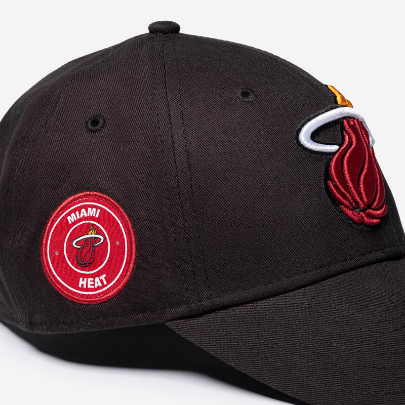 Șapcă de baschet NBA - New Era - Miami Heat Negru Adulți