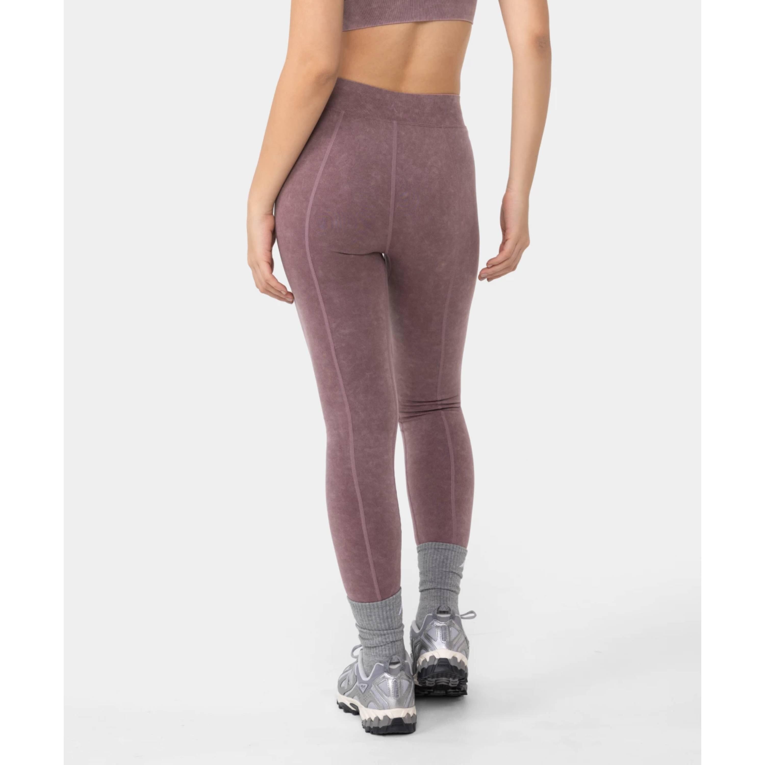 Legginsy Carpatree Marble Story bezszwowe różowe