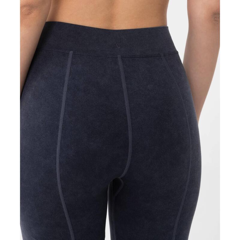 Legginsy Carpatree Marble Story bezszwowe czarne