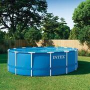 PISCINĂ ROTUNDĂ INTEX CADRU METALIC 457x122 CM