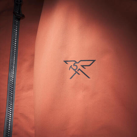 Куртка лижна жіноча FR900 водонепроникна коричнева