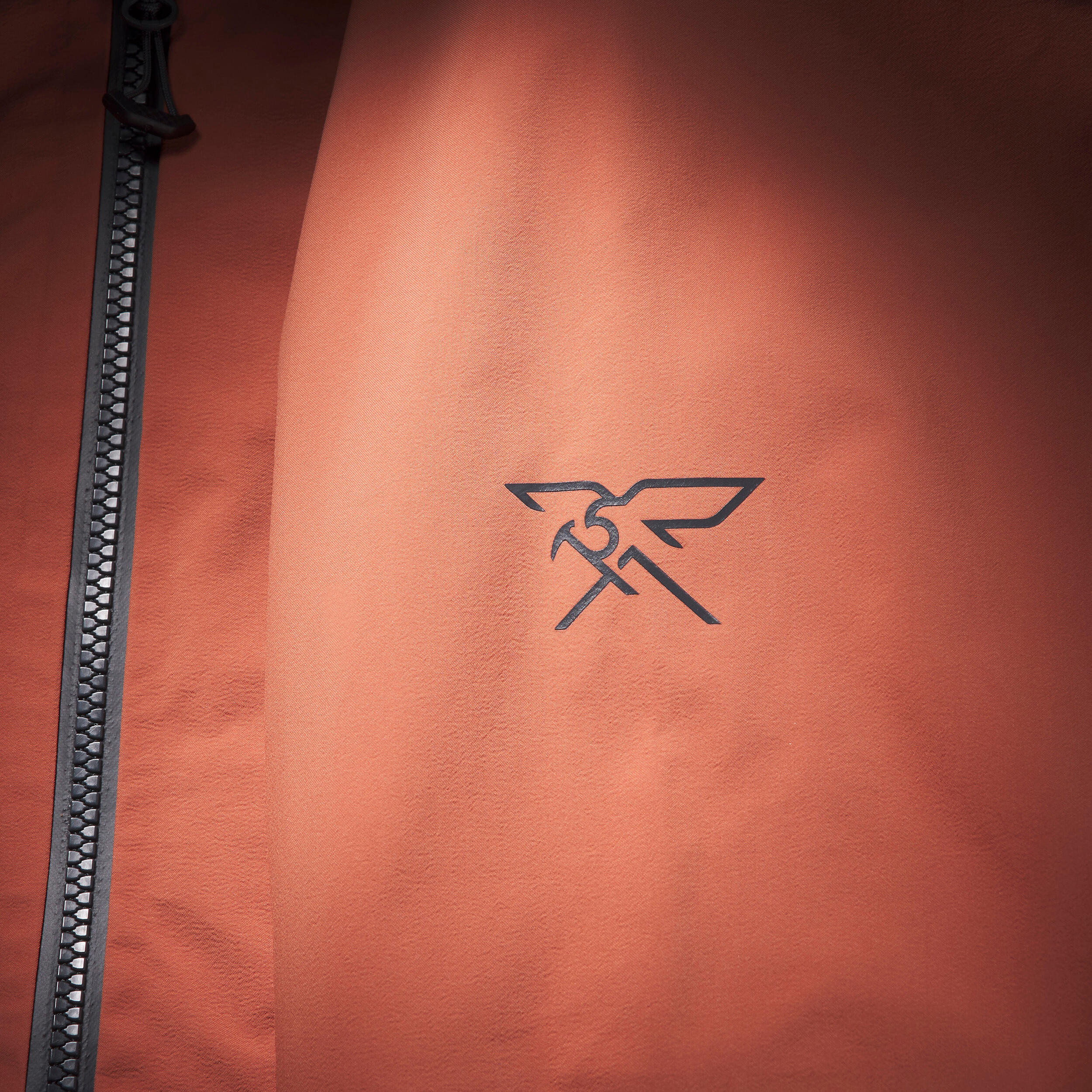 Women’s waterproof Freeride ski jacket, FR900 - Brown