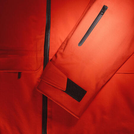 Куртка лижна чоловіча FR900 водонепроникна помаранчева