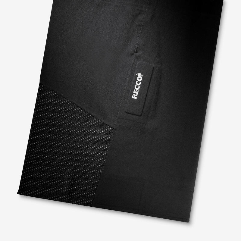 Pantalon schi freeride impermeabil FR900 negru damă 