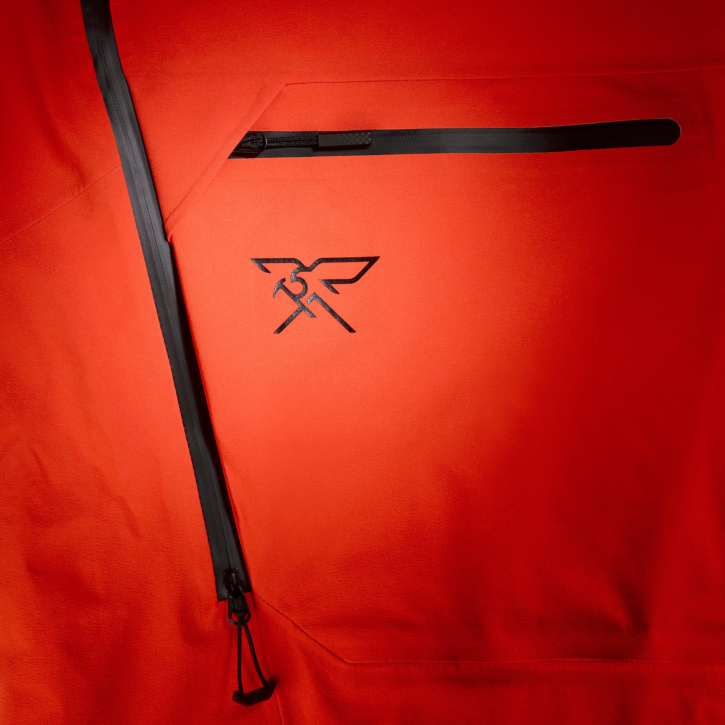 Pantalon de ski freeride imperméable homme, FR900 orange 12/12