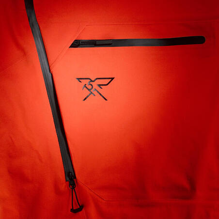 Штани лижні чоловічі FR900 водонепроникні помаранчеві