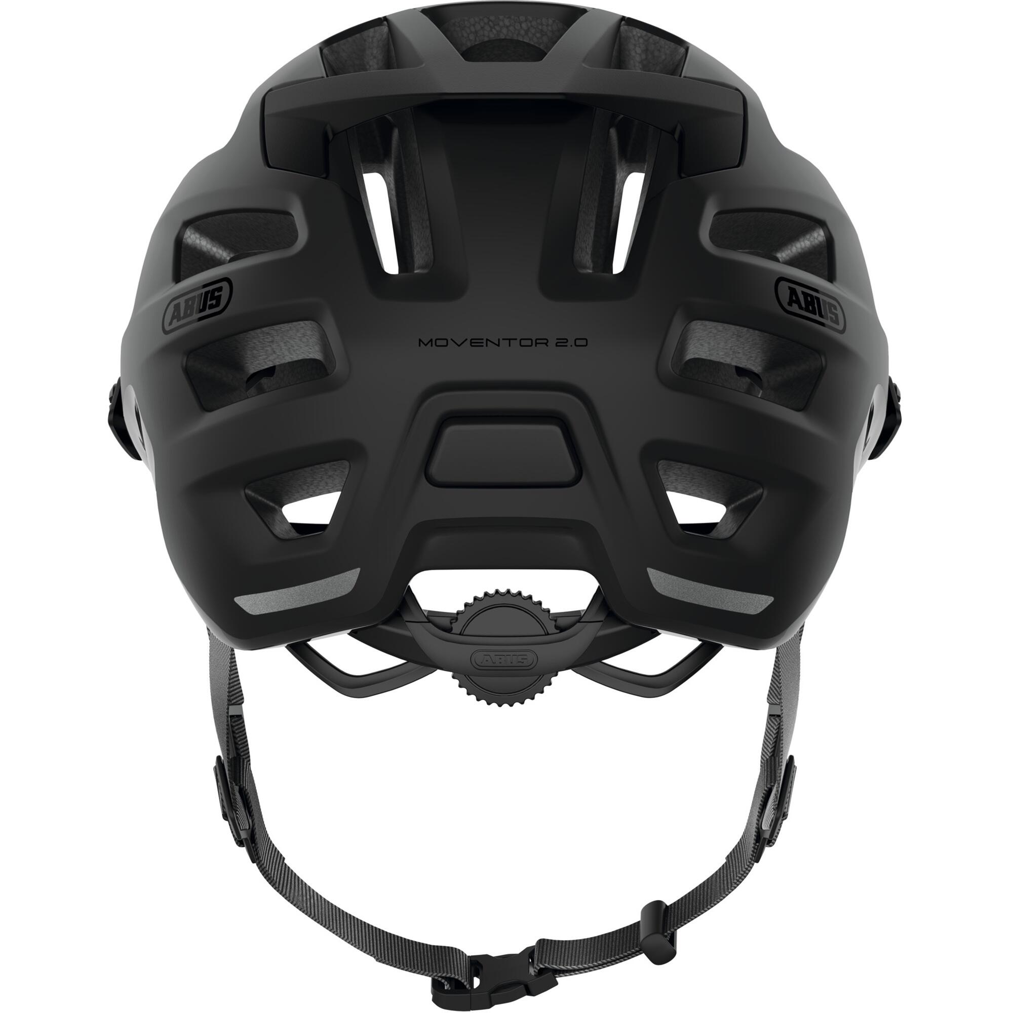 Fahrradhelm MTB ABUS Moventor 2.0 velvet black 3/4