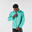 Veste de running imperméable et respirante Homme, KIPRUN run 900 vert lagon