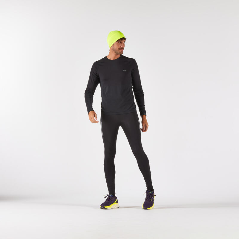 Căciulă alergare călduroasă Kiprun warm+ V2 Galben Adulți