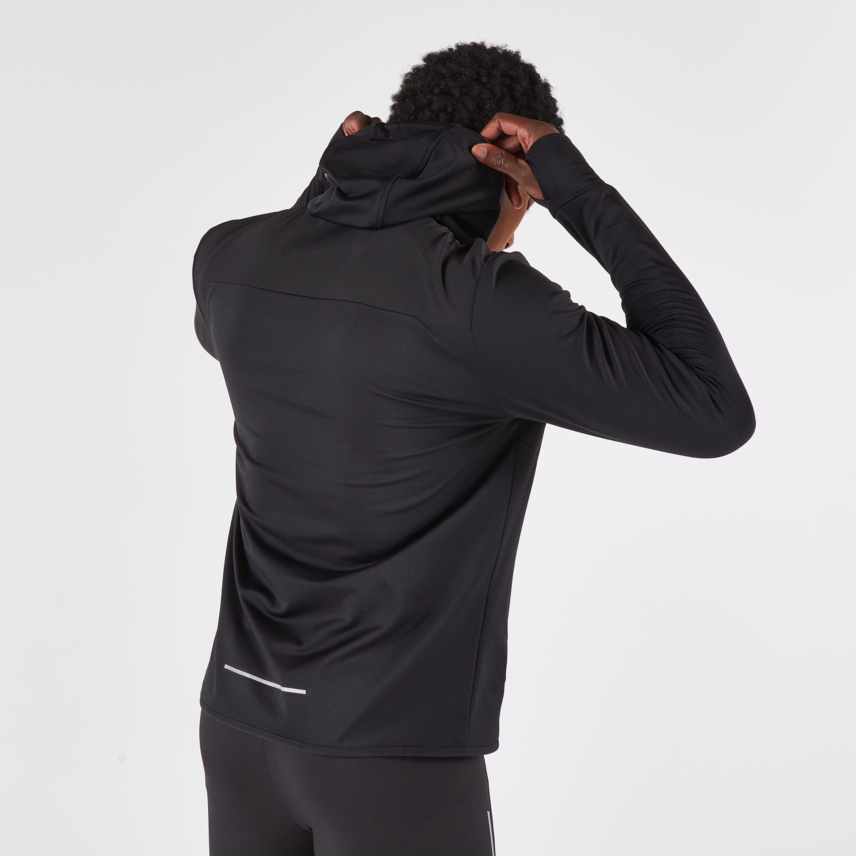 Veste de course chaude homme, Run 100 5/9