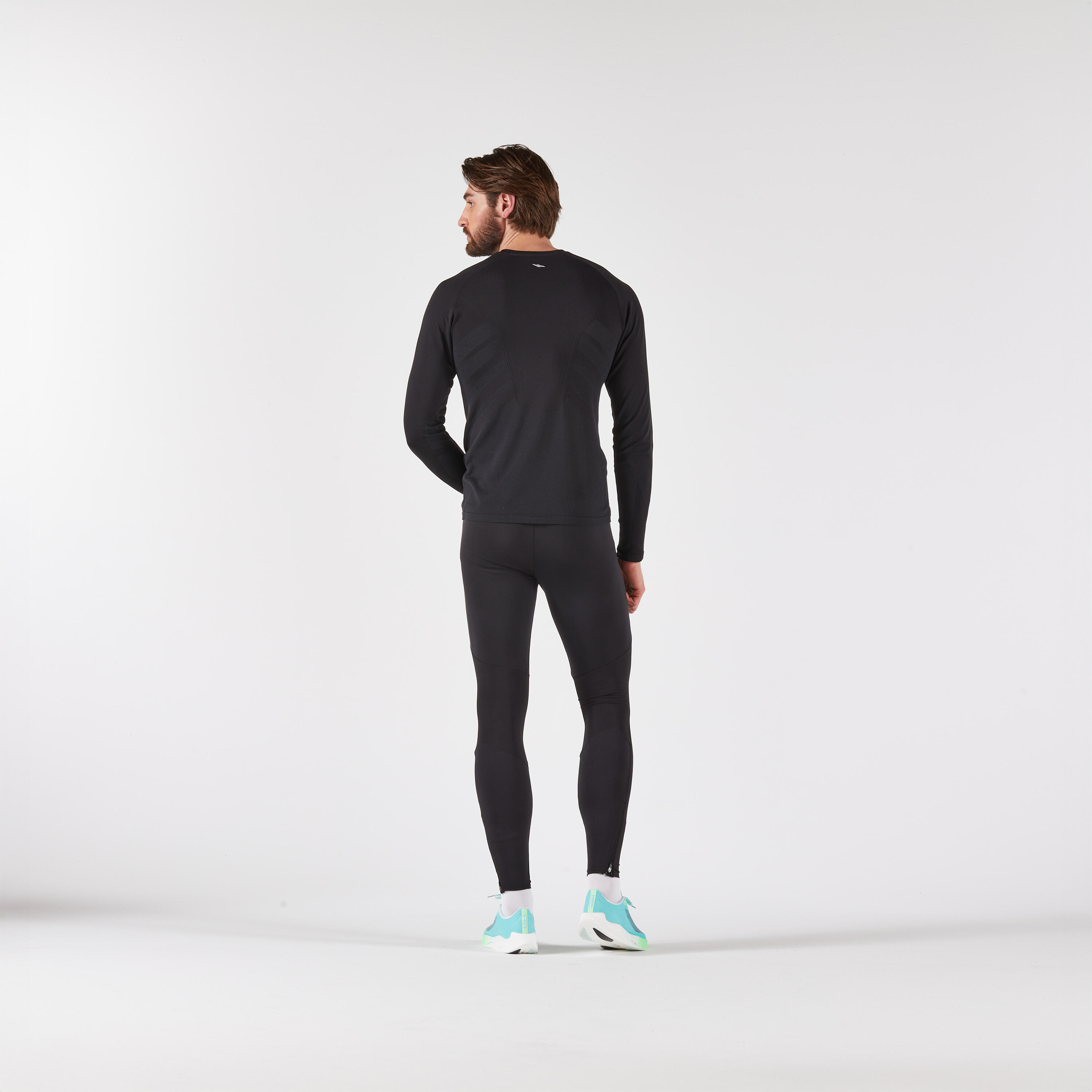 Men's Long-Sleeved Seamless Running T-Shirt, Run 500 - KIPRUN