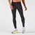 Collant chaud de running Homme, KIPRUN Run 500 Warm Noir