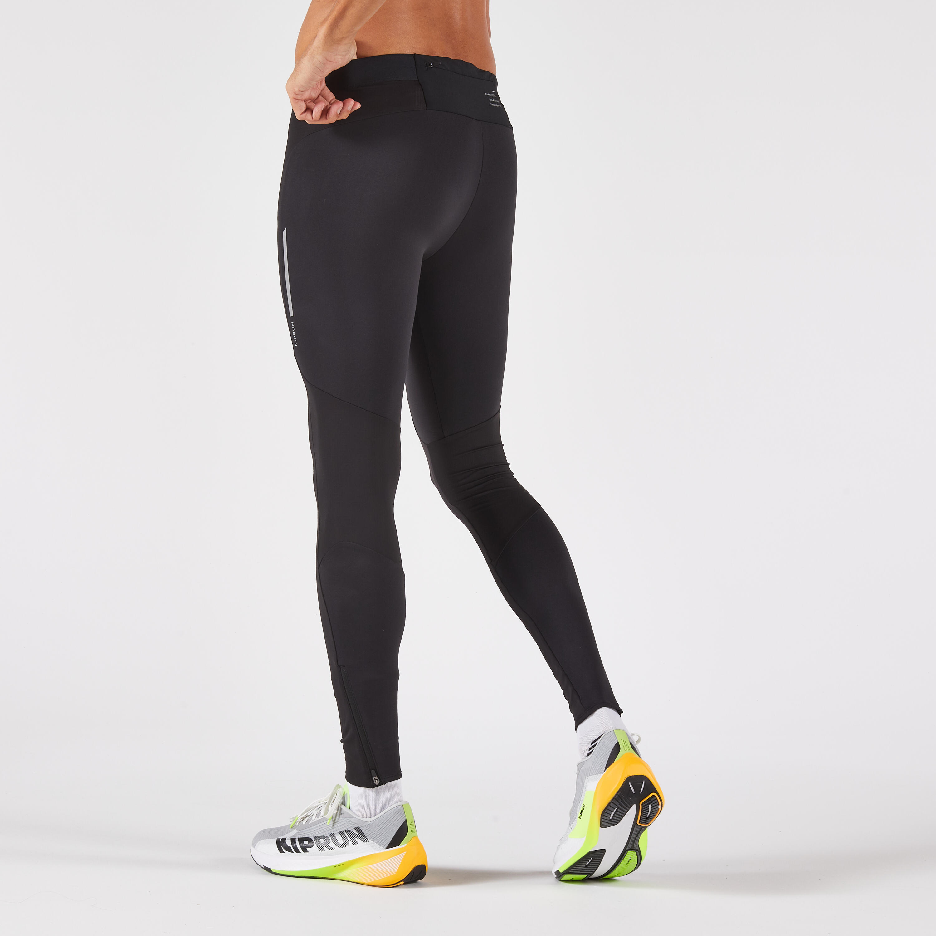 Men's Warm Running Tights, Run 500 - KIPRUN