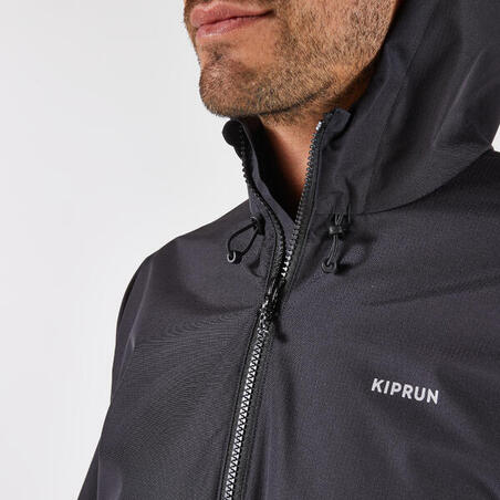 Куртка чоловіча RUN 100 для бігу чорна