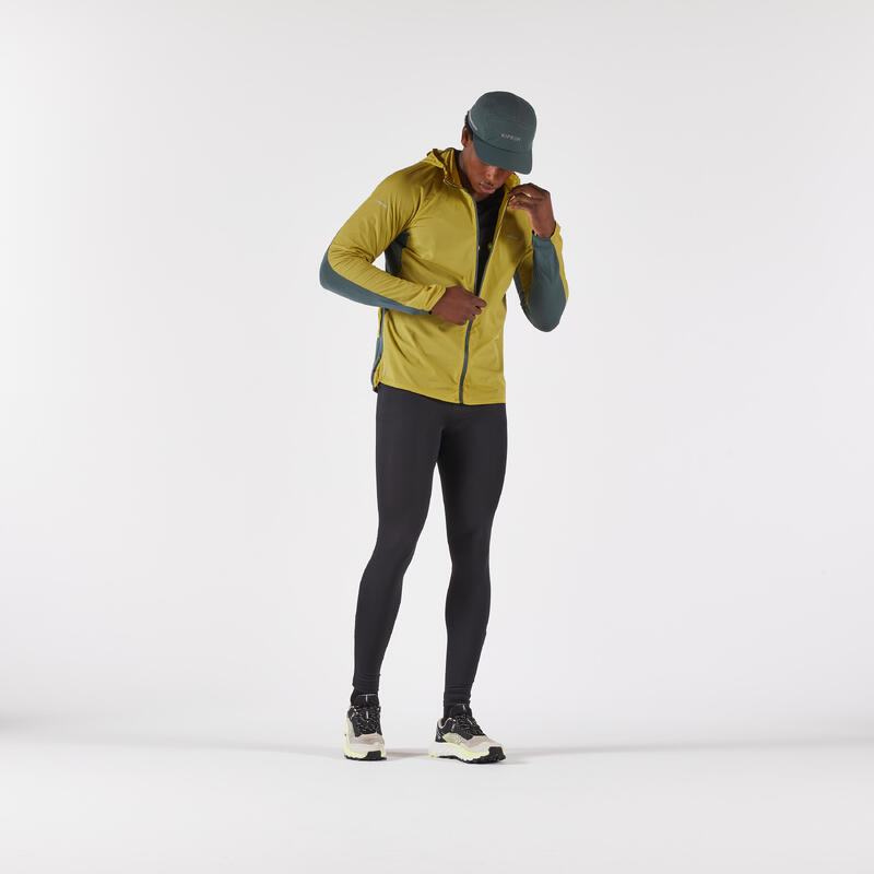 Încălțăminte alergare Trail Kiprun MT Cushion 2 
bej-galben bărbați