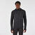 Veste chaude de running Homme, KIPRUN Run 100 warm noire