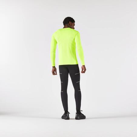 Кросівки чоловічі KIPRUN KIPCORE WR для бігу водонепроникні чорні
