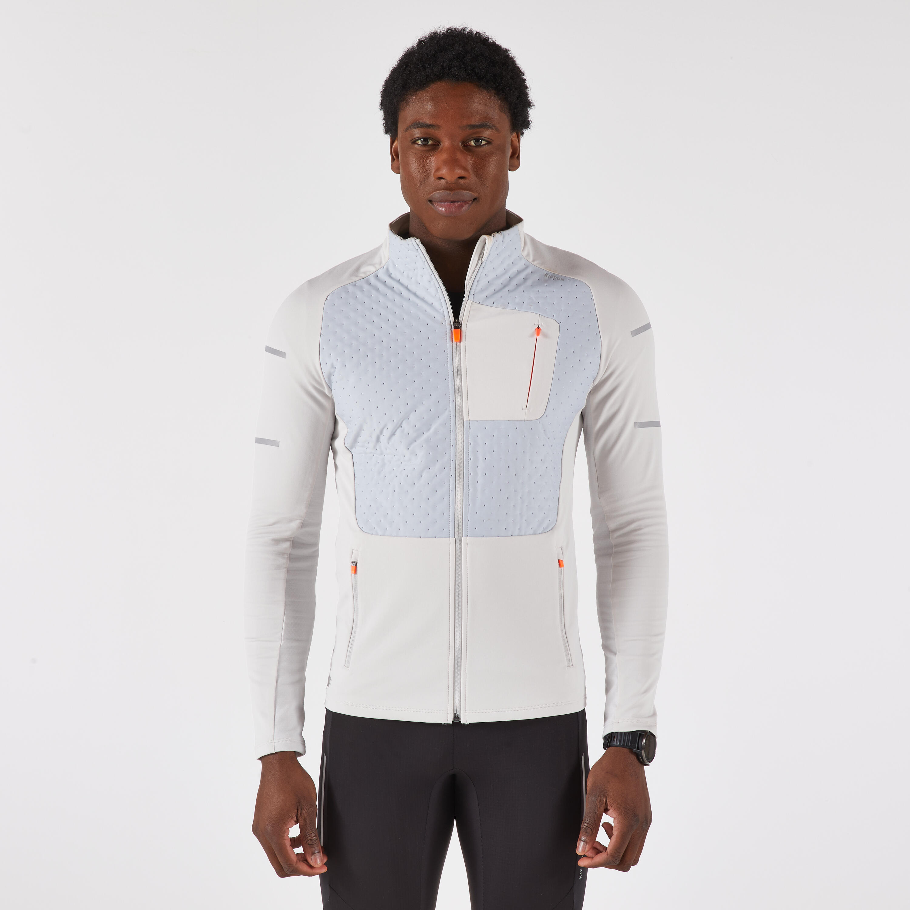 KIPRUN Kiprun Run 900 Warm Men's Running Jacket - grey