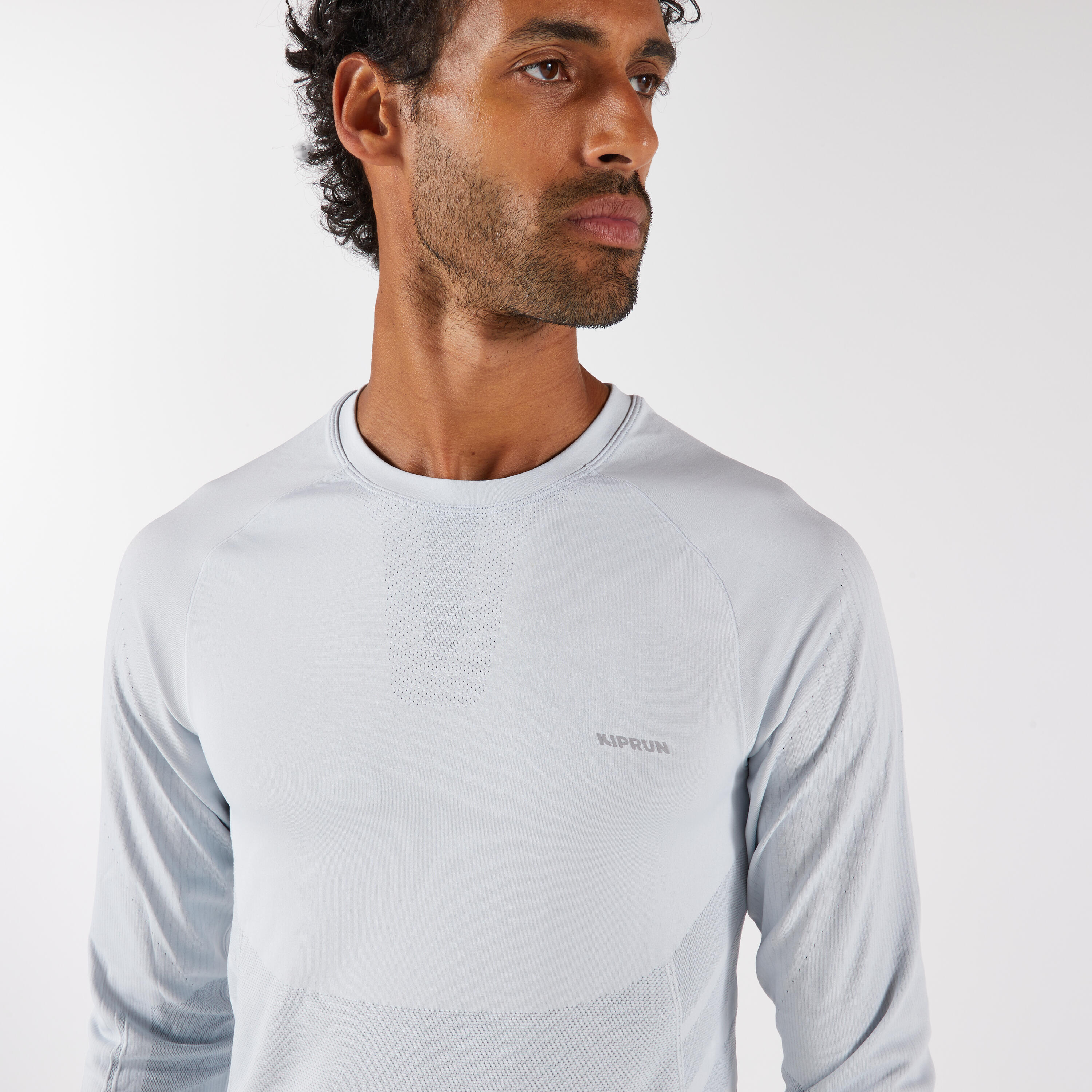 Men's Long-Sleeved Seamless Running T-Shirt