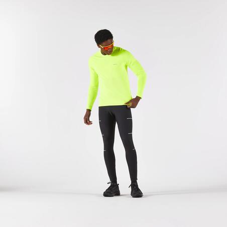 Кросівки чоловічі KIPRUN KIPCORE WR для бігу водонепроникні чорні