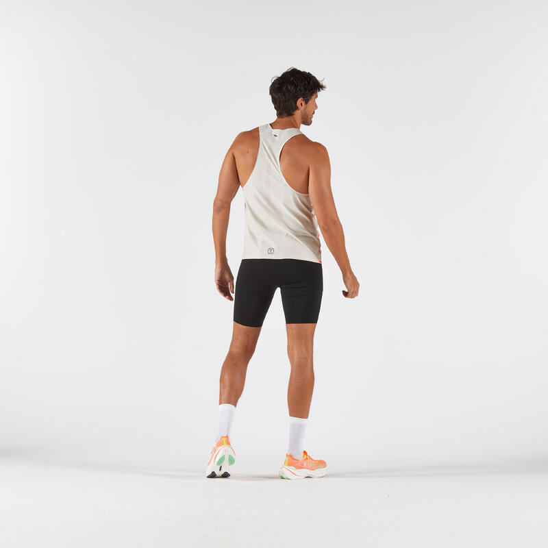Débardeur Running premium Homme - Kiprun 900 Replika OBVIOUS Beige
