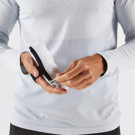 Жилет чоловічий RUN 500 для бігу вітрозахисний білий