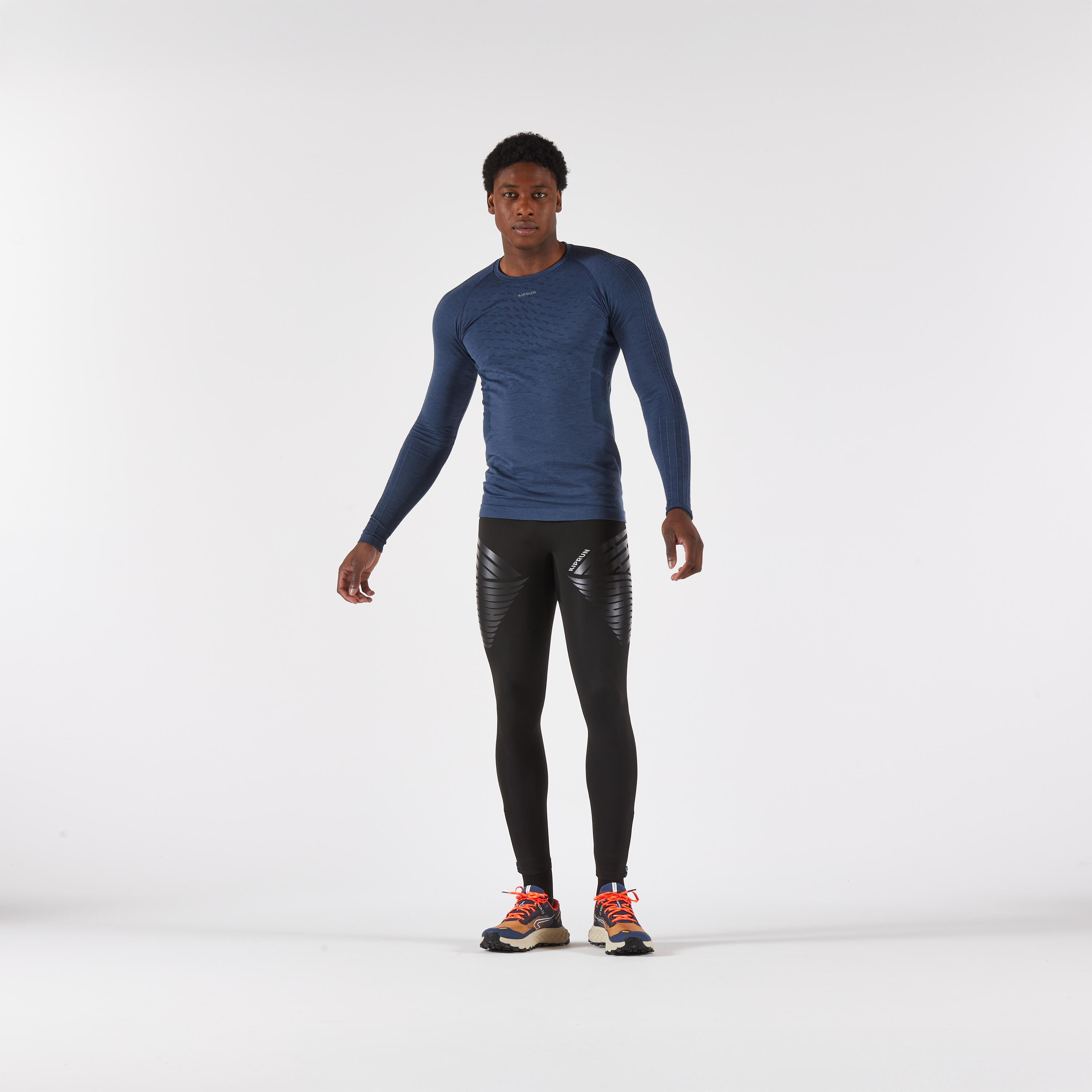 Chandail de course à manches longues en mérinos homme, Run 900 - KIPRUN