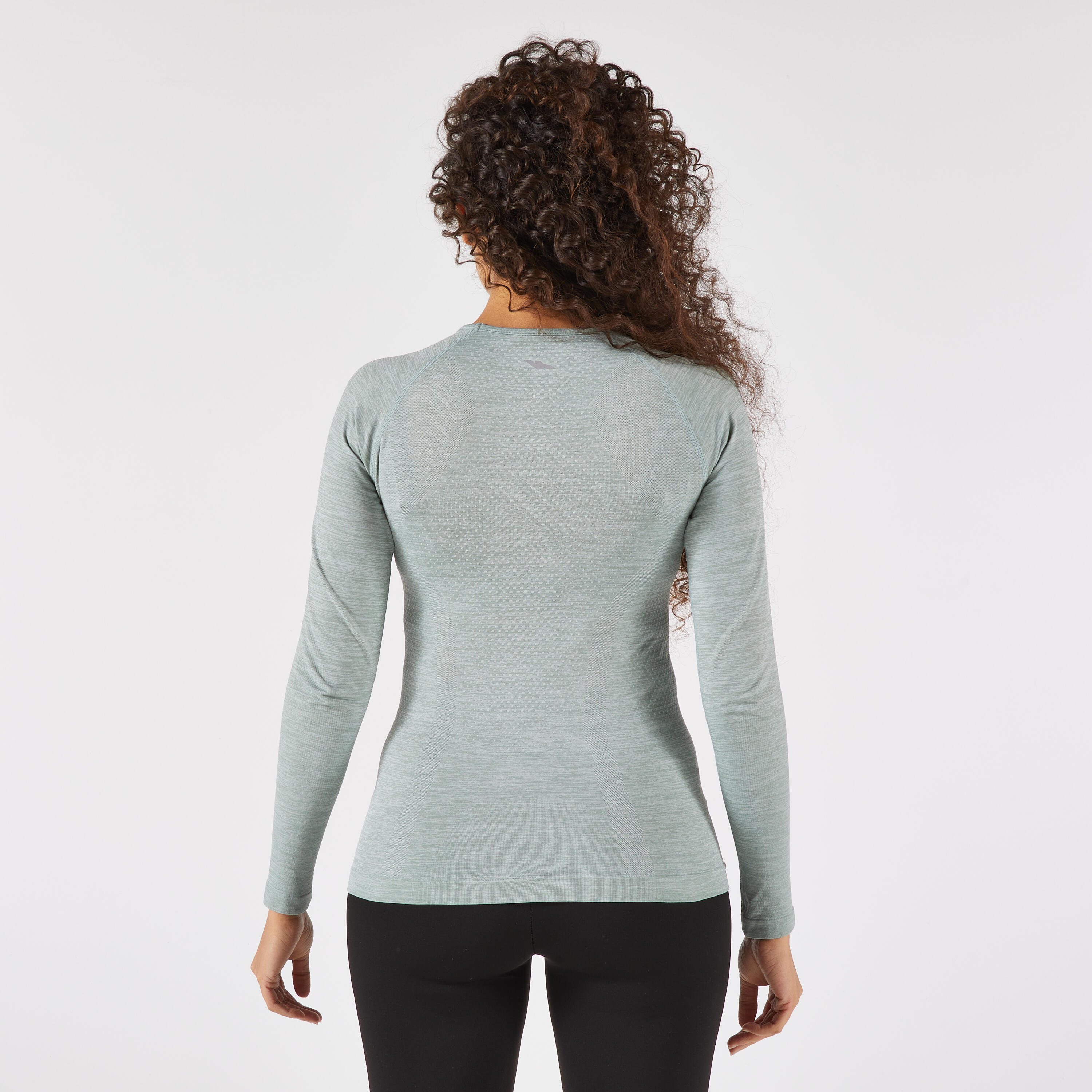 Women’s Seamless Long-Sleeved Running T-Shirt, Run 500