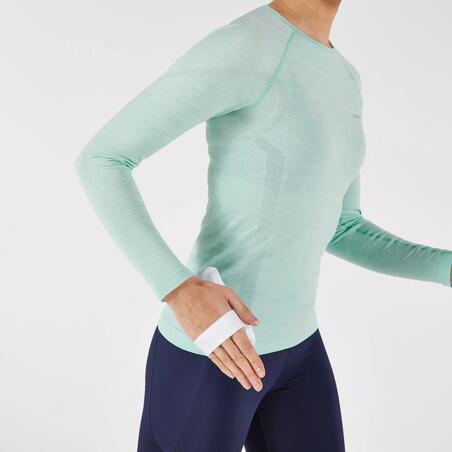 Жилет жіночий RUN 500 для бігу вітрозахисний білий