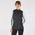 Veste sans manches chaude de running Femme, KIPRUN SM 500 Run warm noire