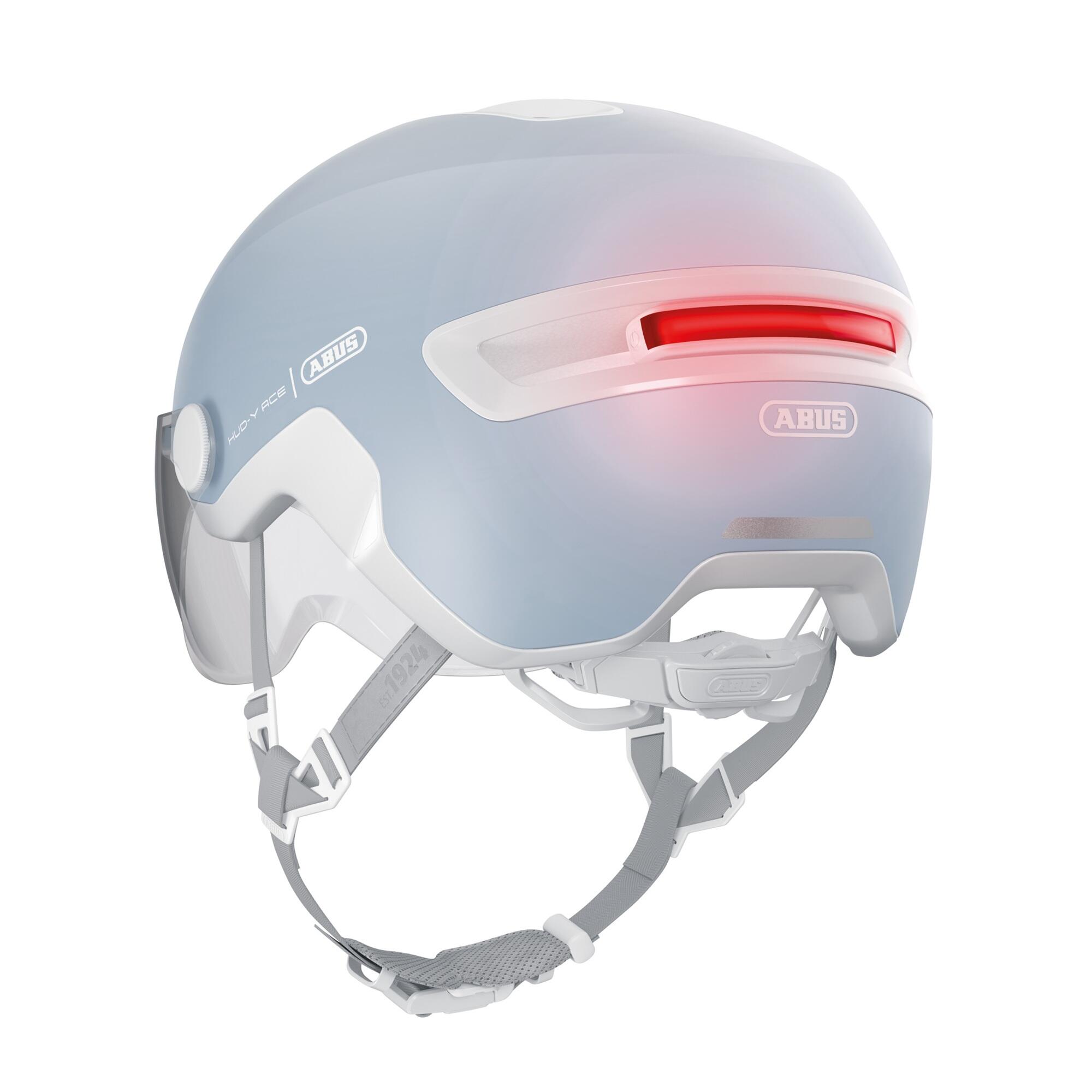 Fahrradhelm City ABUS HUD-Y ACE pure aqua 3/5