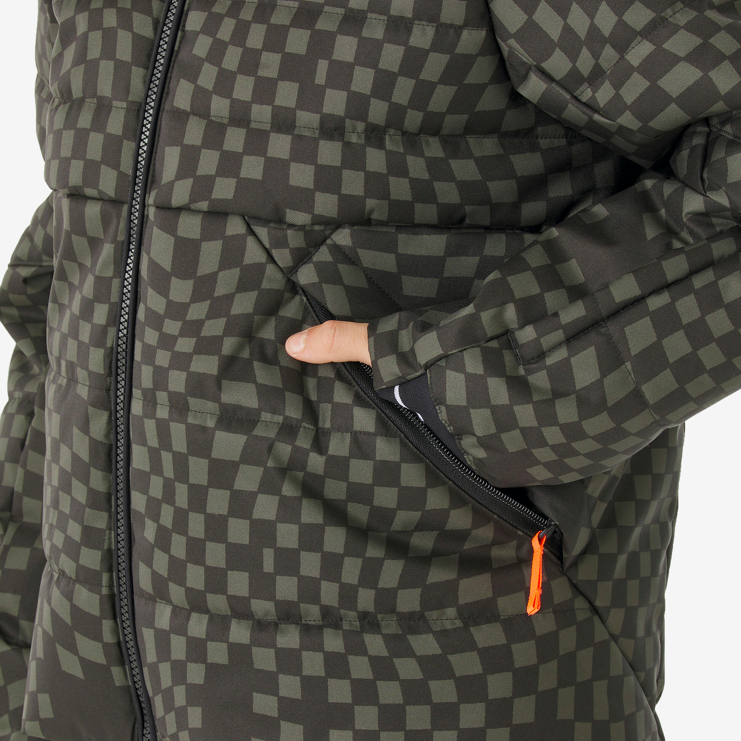 Manteau de ski matelassé chaud enfant, 100 Âge 6-14 ans 7/9