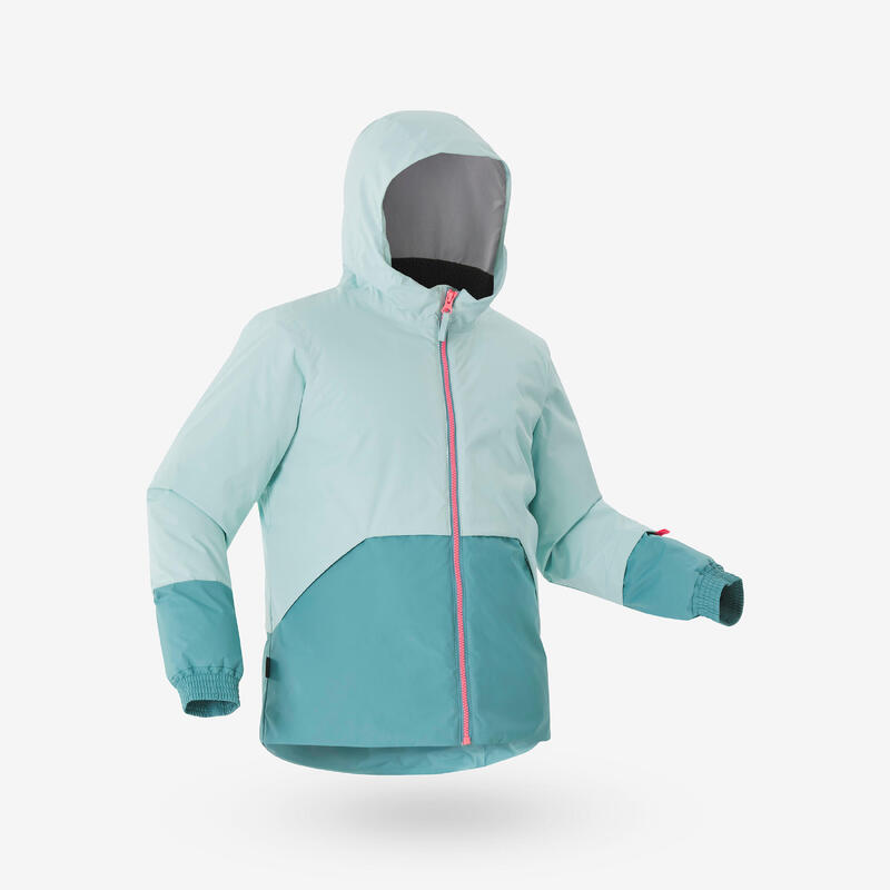 Çocuk Kayak Montu - 5/15 Yaş - Turkuaz - SKI100