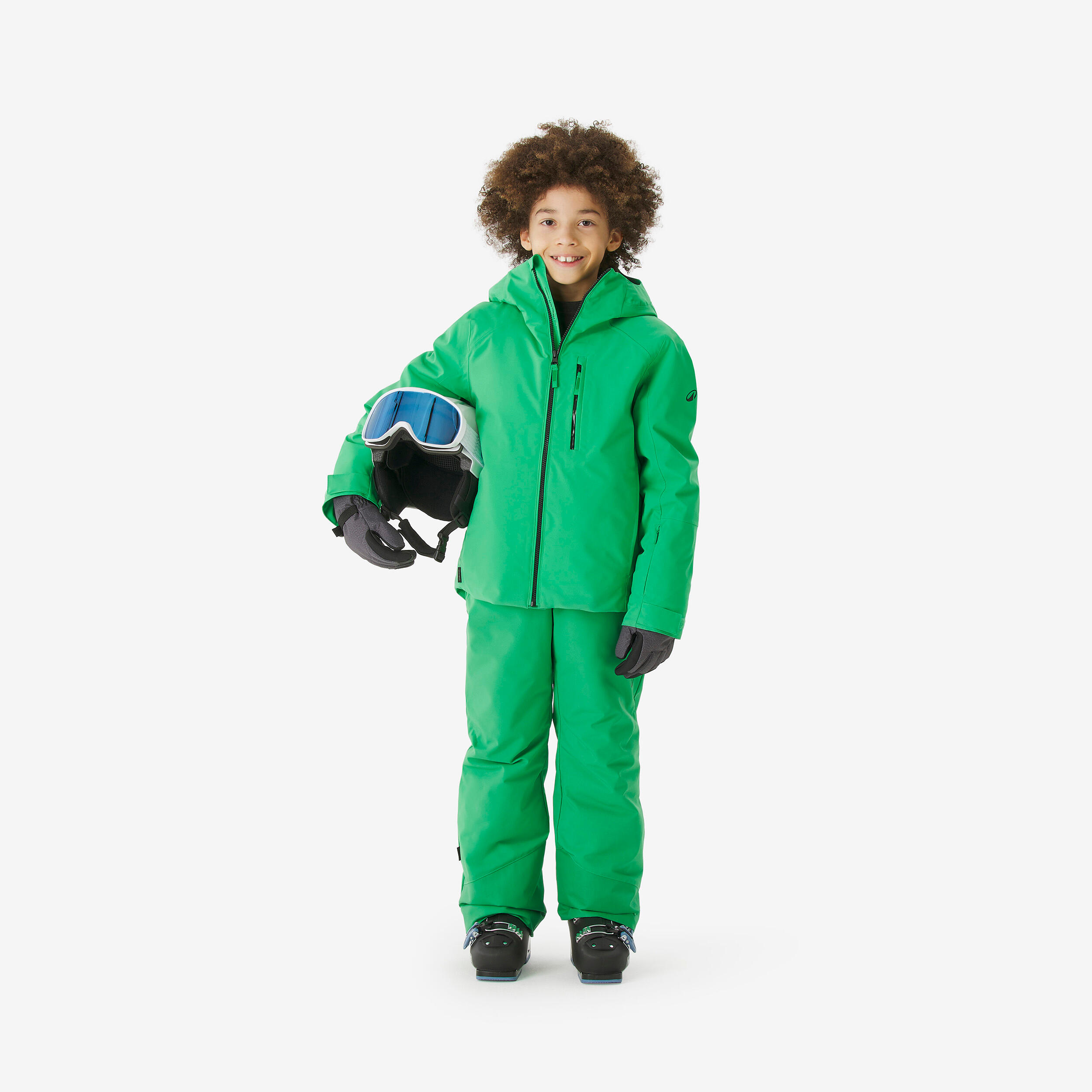 Manteau de ski chaud et imperméable enfant, 500 Âge 6-14 ans 4/20