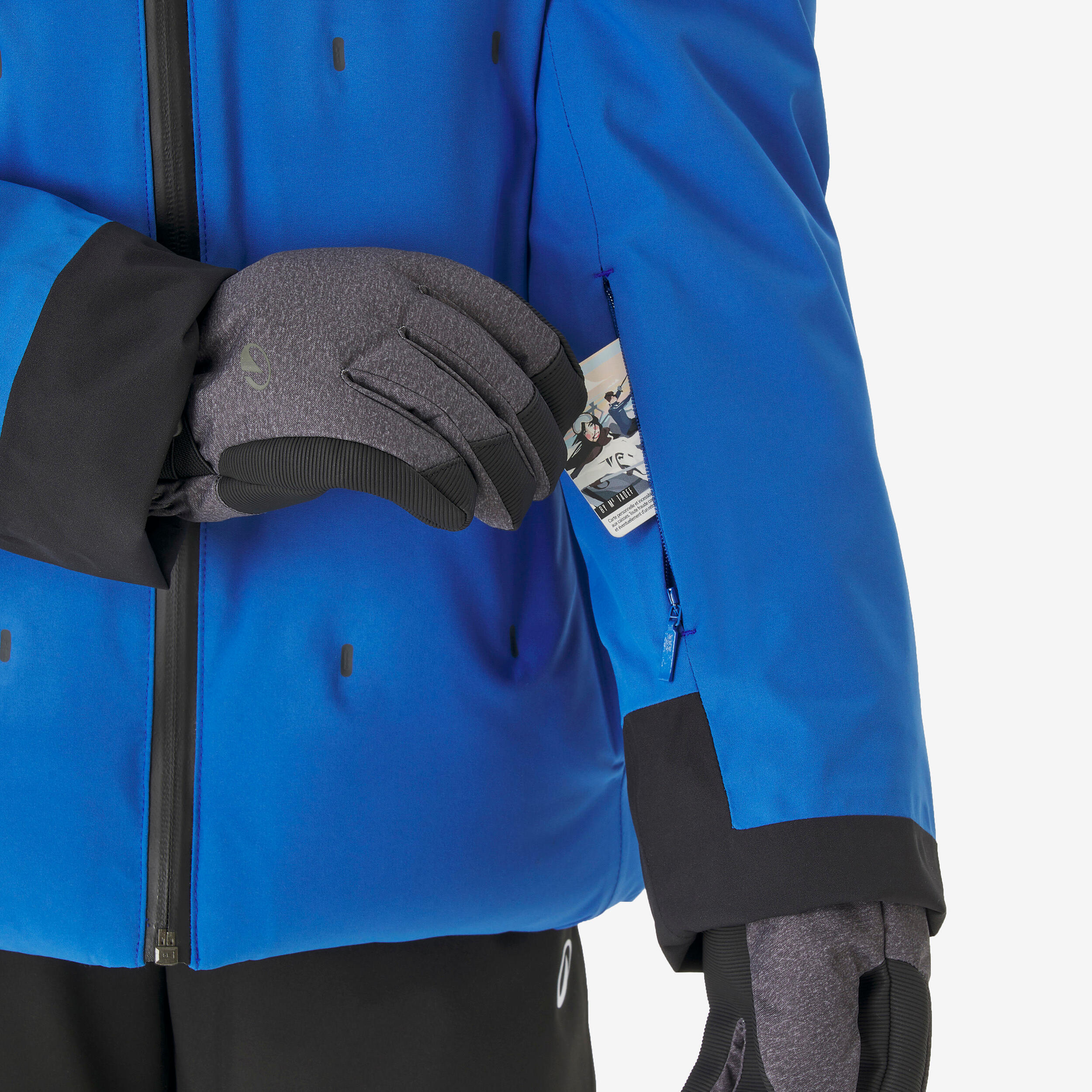 Manteau de ski ultra chaud et imperméable enfant, 500, 6-14 ans 10/11