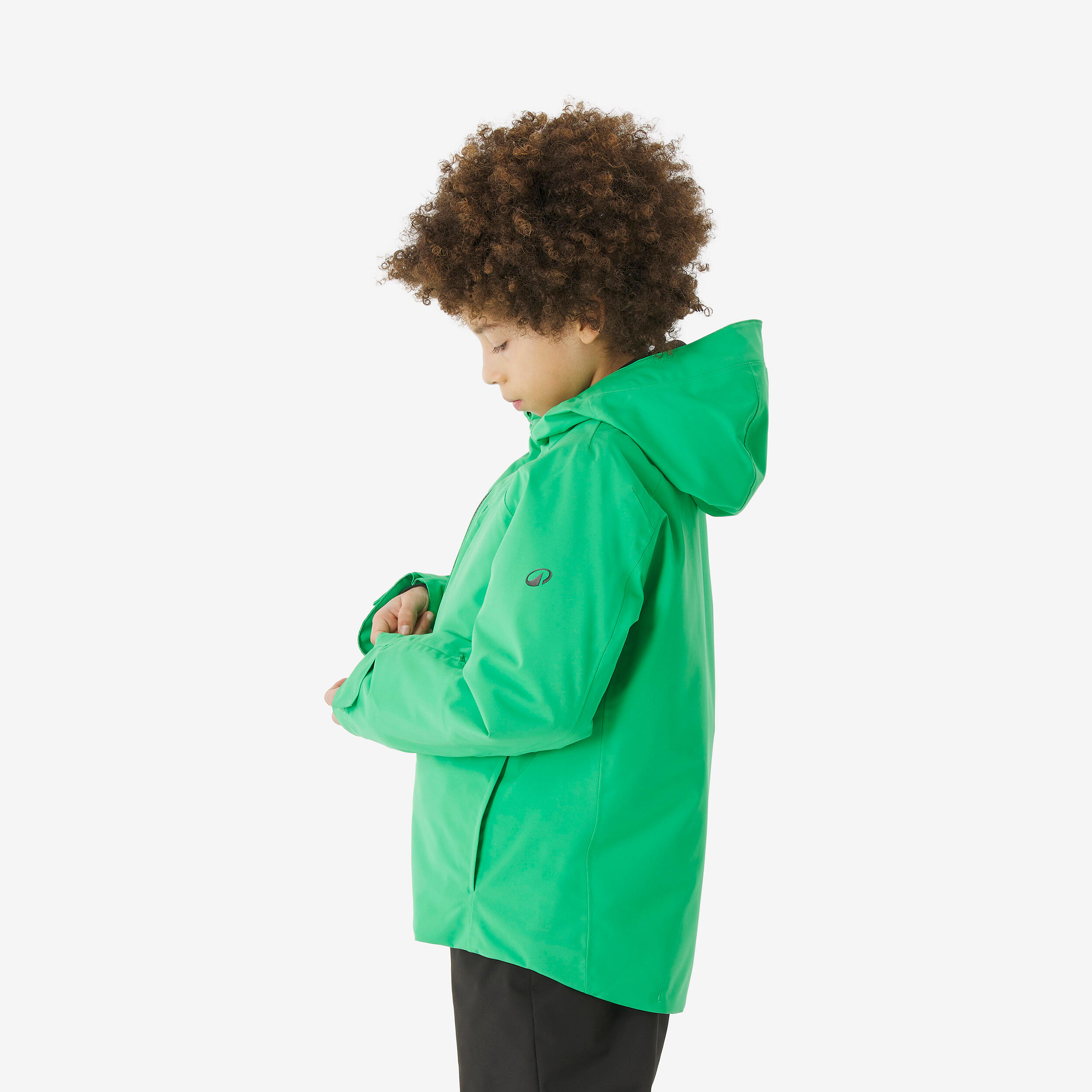 Manteau de ski chaud et imperméable enfant, 500 Âge 6-14 ans 10/20