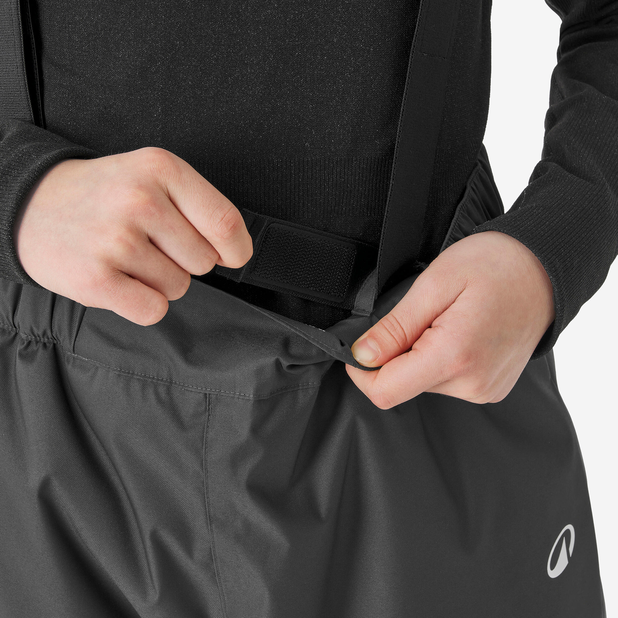 Kids' Ski Trousers 5-14 Years 100 - Black