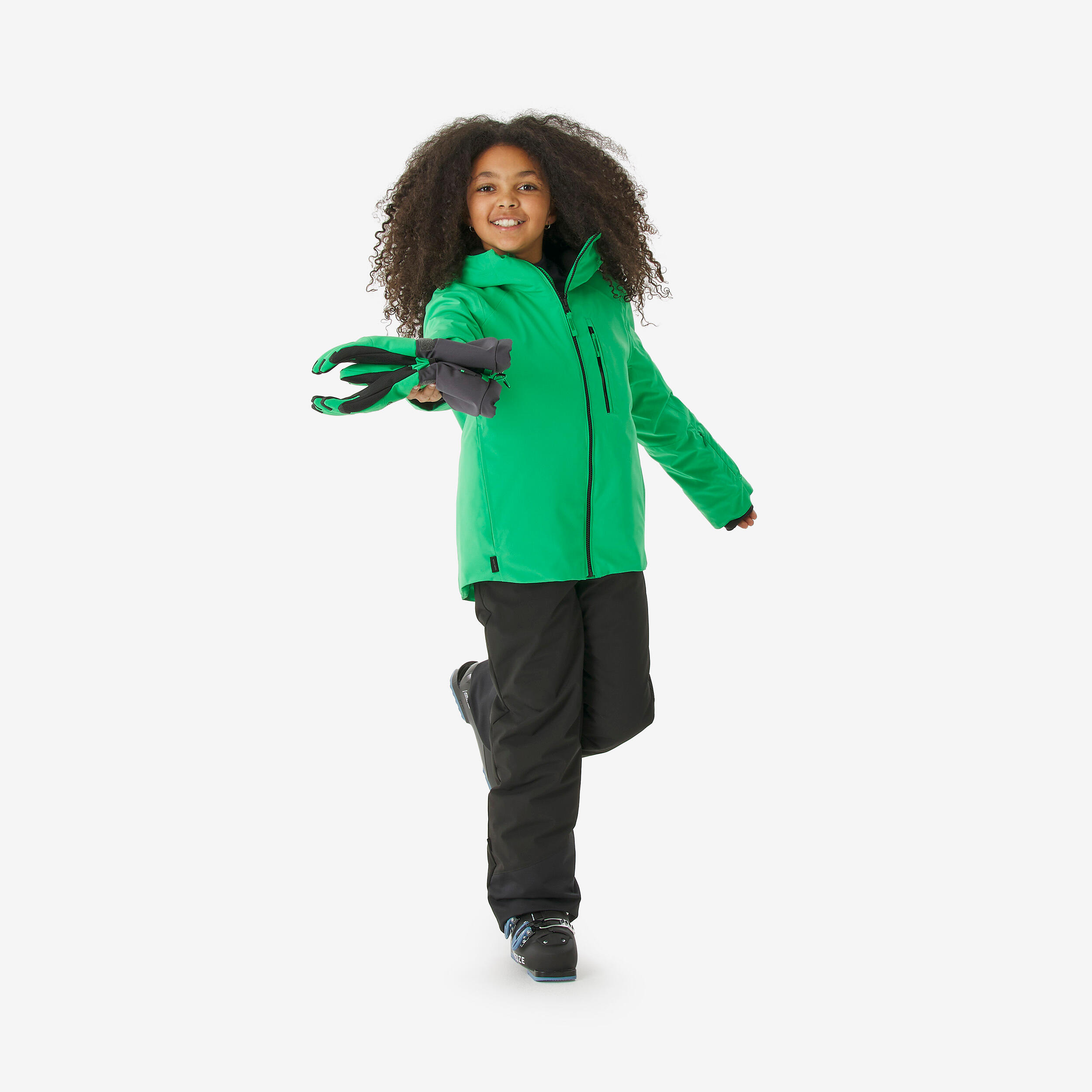 Manteau de ski chaud et imperméable enfant, 500 Âge 6-14 ans 18/20
