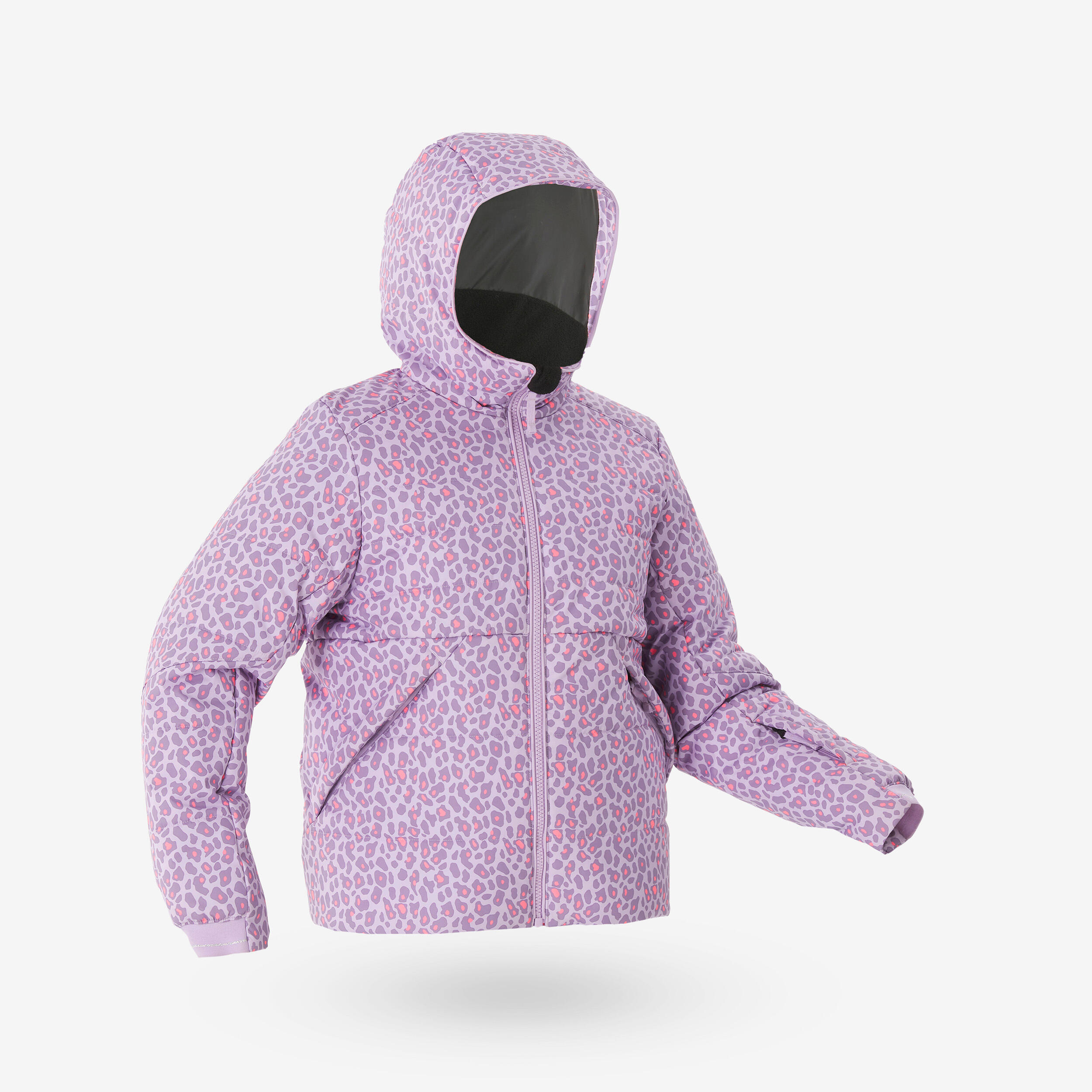 Kids’ Warm Padded Ski Jacket, 100 Age 6–14 - WEDZE