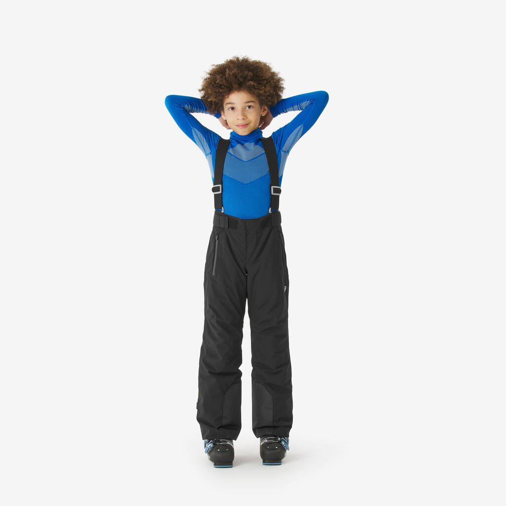 Skihose Kinder Piste warm wasserdicht - PNF 900 rot