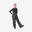 Pantalon de schi 100 Negru Copii 5-14 ani