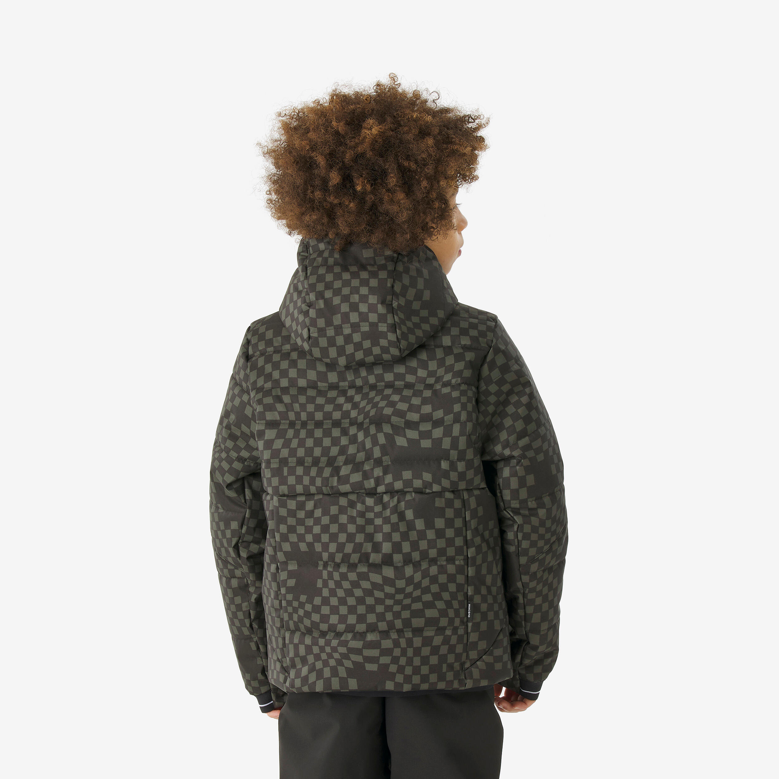 Manteau de ski matelassé chaud enfant, 100 Âge 6-14 ans 4/9