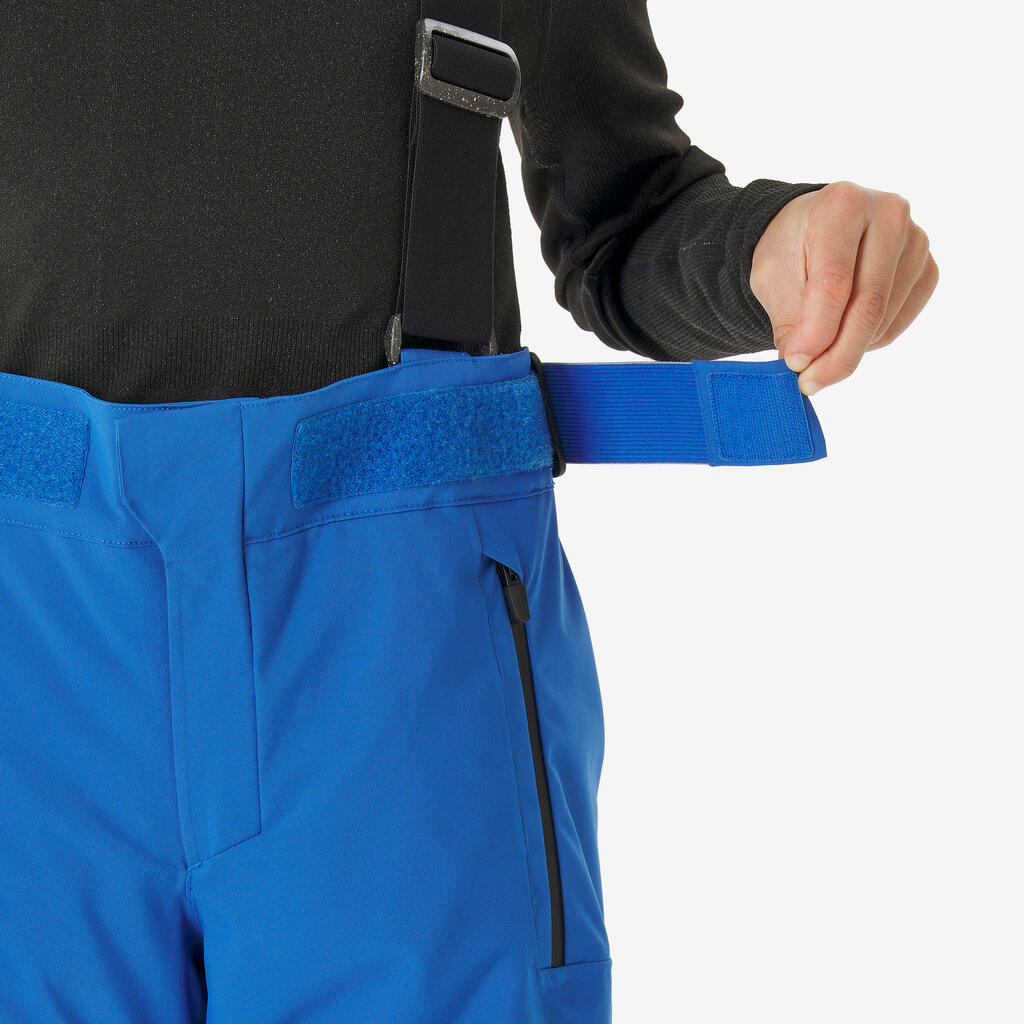 Ζεστό και πλήρως αδιάβροχο παντελόνι σκι για αγόρια - 8-16 ετών - 900 PNF - Μπλε