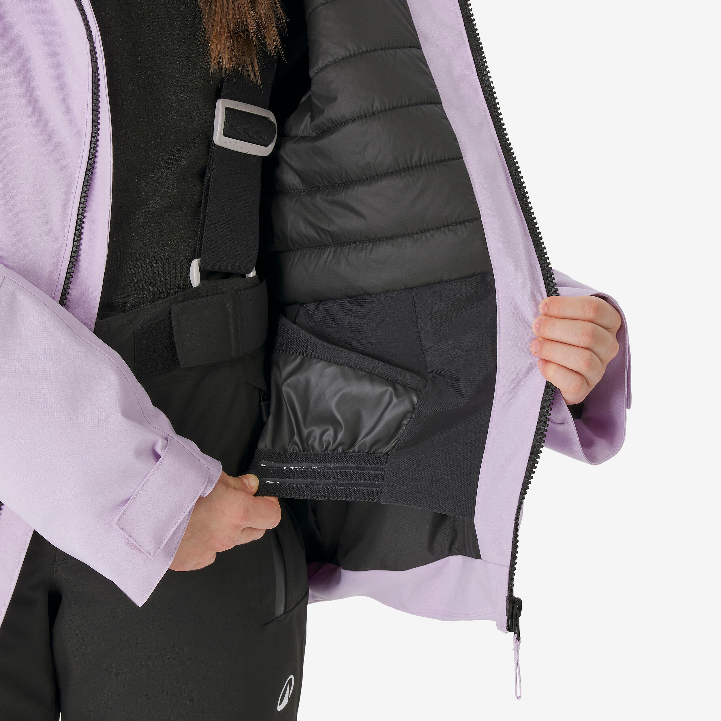 Manteau de ski chaud et imperméable enfant, 500 Âge 6-14 ans 10/15