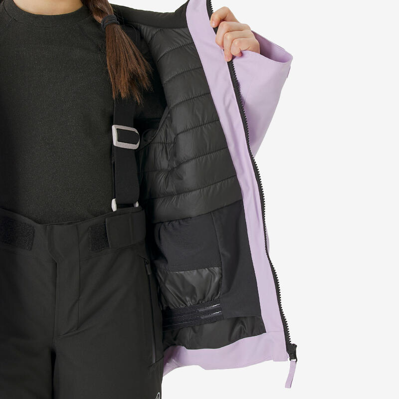 Çocuk Kayak Montu - 6/14 Yaş - Lila - SKI500