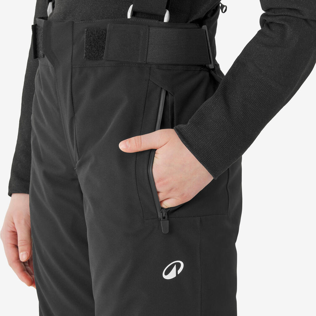 Skihose Kinder Piste warm wasserdicht - PNF 900 rot