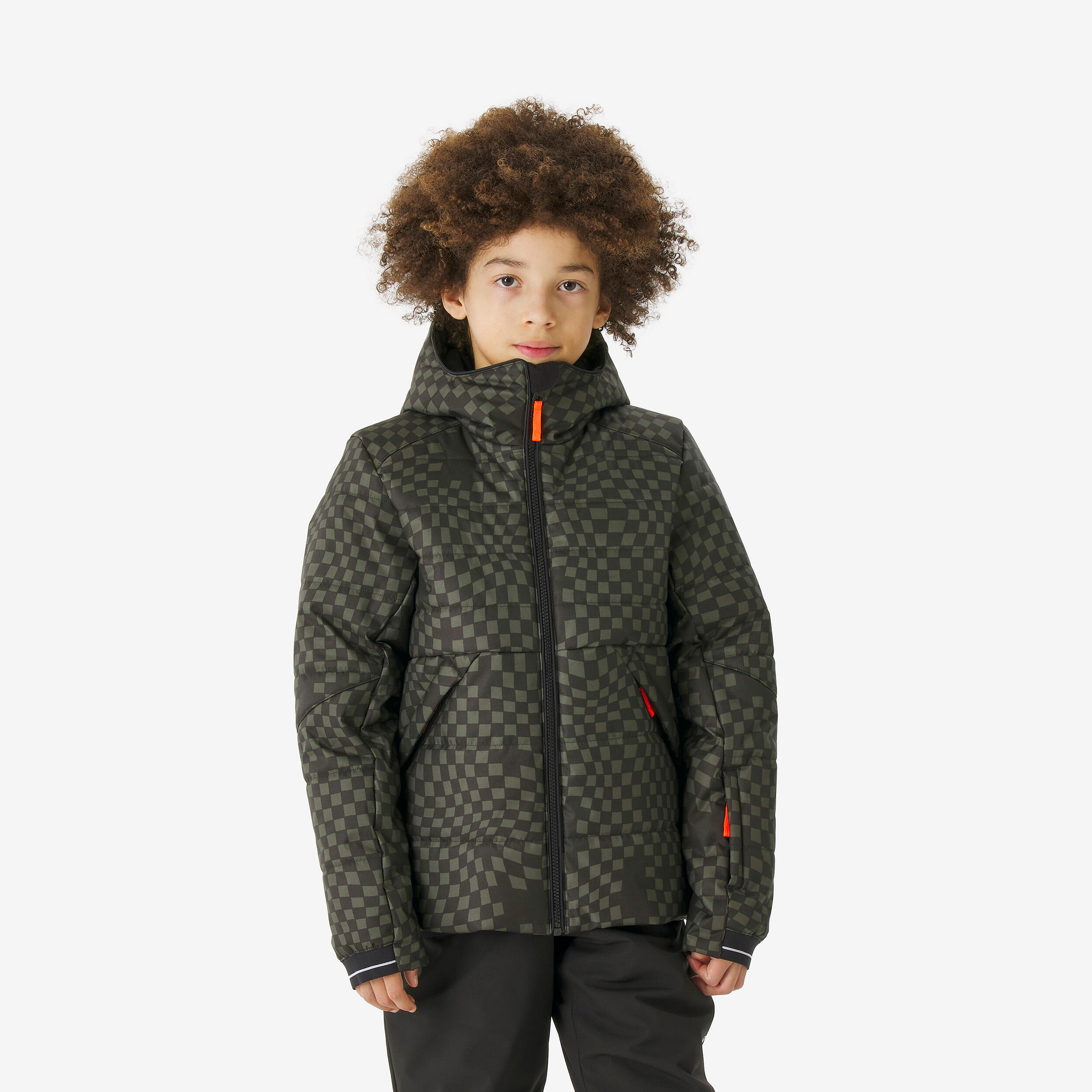 Manteau de ski matelassé chaud enfant, 100 Âge 6-14 ans - WEDZE
