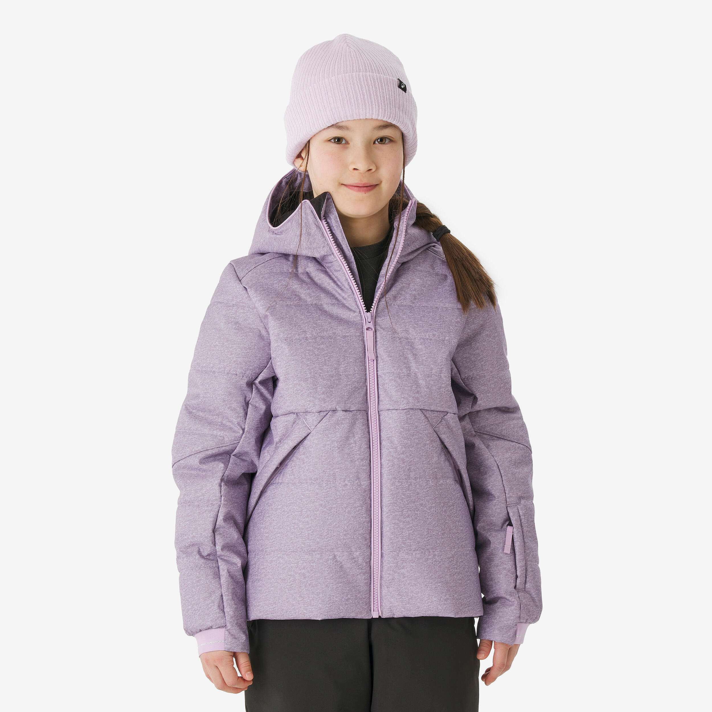 Kids’ Warm Padded Ski Jacket, 100 Age 6–14 - WEDZE