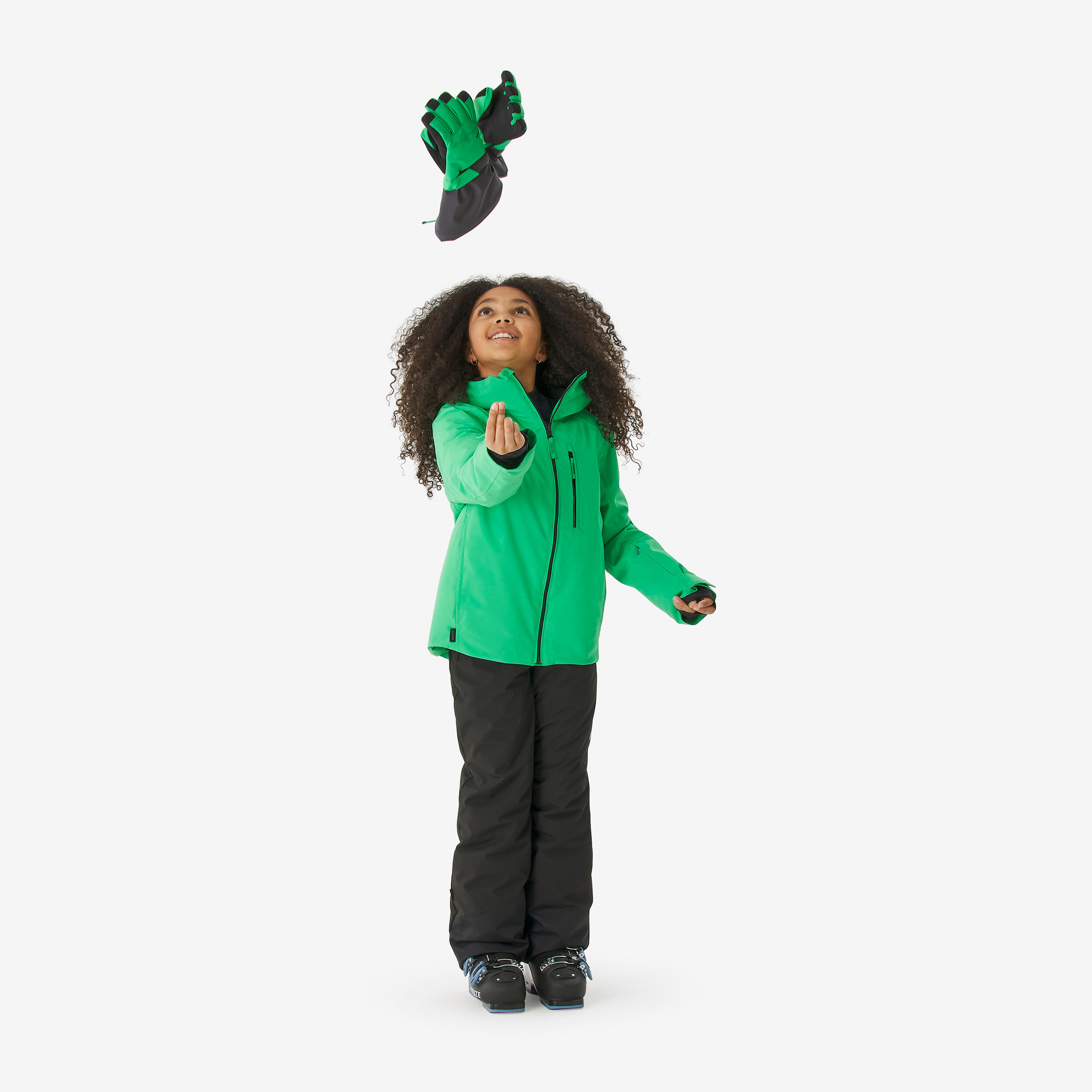 Manteau de ski chaud et imperméable enfant, 500 Âge 6-14 ans 17/20