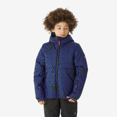 Piumino sci bambino 100 WARM blu